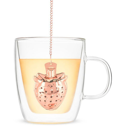 Rose Gold Strawberry Infuser
