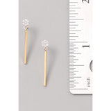 Flower Drop Dangle Earring