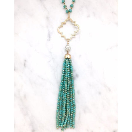 Flapper Fan Tassel Drop Earrings