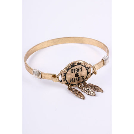 Knot Tied Bangle Bracelet