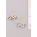 Tiffany Flower Hoops