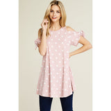 Melissa Polka Dot Cold Shoulder