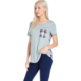 Polly Checkered Tee