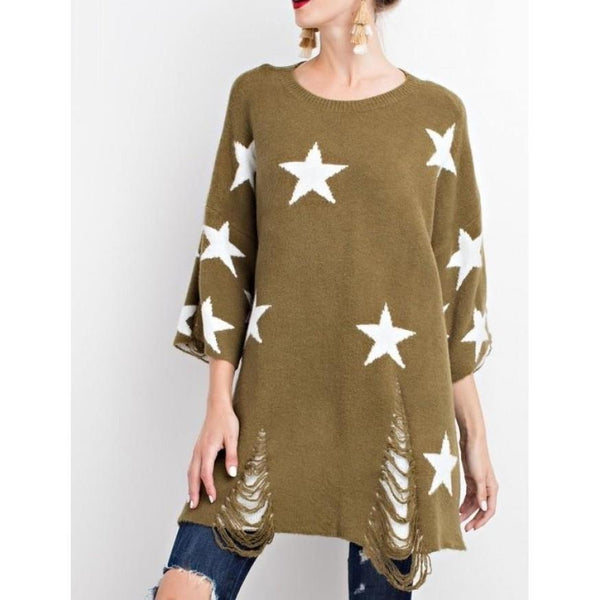 Seeing Stars! Double Knitted Tunic