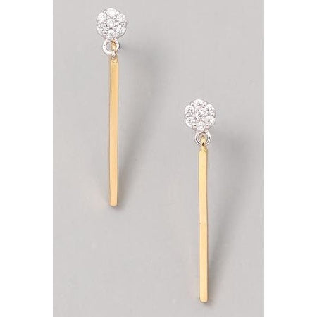 Nina Cluster Gem Stud Earrings