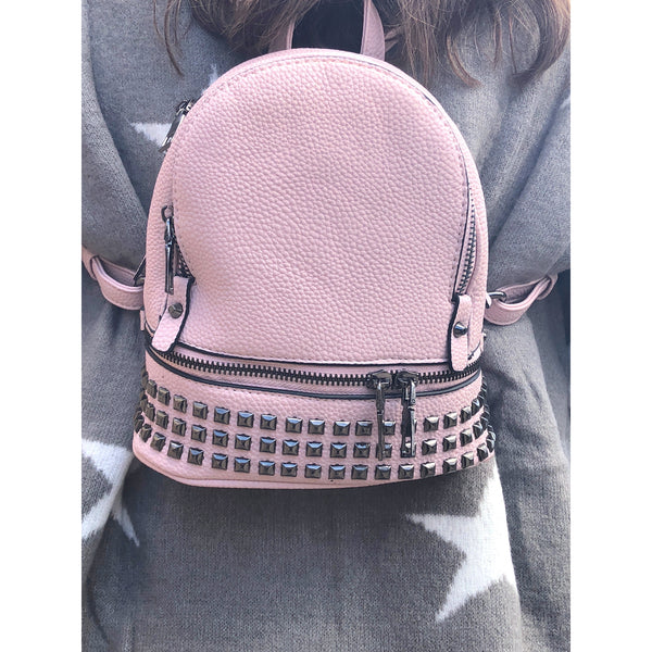 Studded Mini Backpack