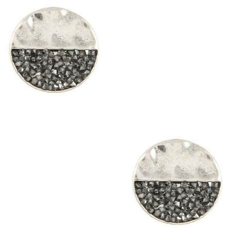 Nina Cluster Gem Stud Earrings